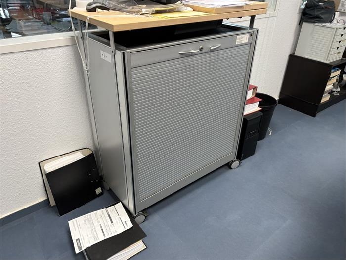 Rollladen-Arbeitstisch